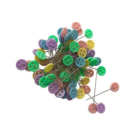 Alfinetes de Botão para Patchwork Costura