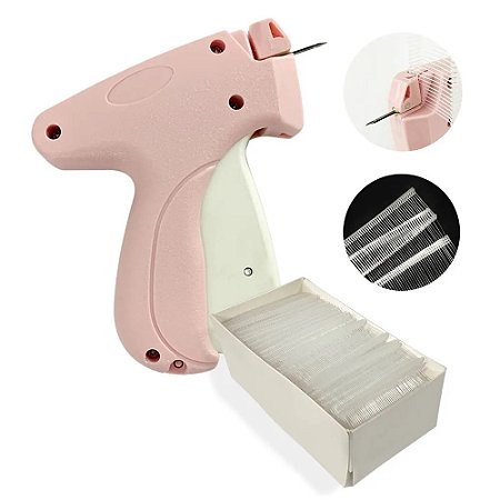 Aplicador Pistola de Tag Fine Pino Plástico + 10 mil Pins