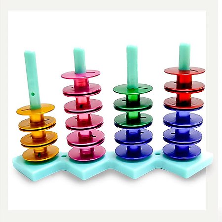 Suporte de Bobina Magnética para Máquina Organizador Armzenador Carretilha Carretel Portatil