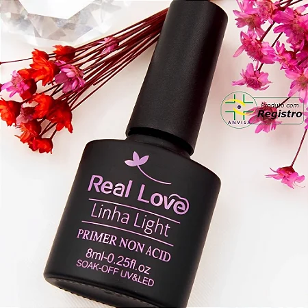 Primer Non Acid Preparador de Unha 8ml - Real Love
