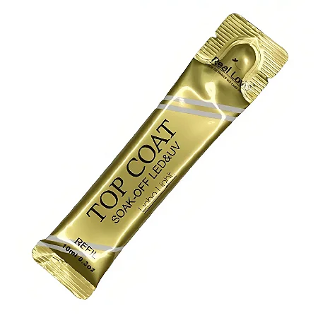 Refil Top Coat 10ml Real love