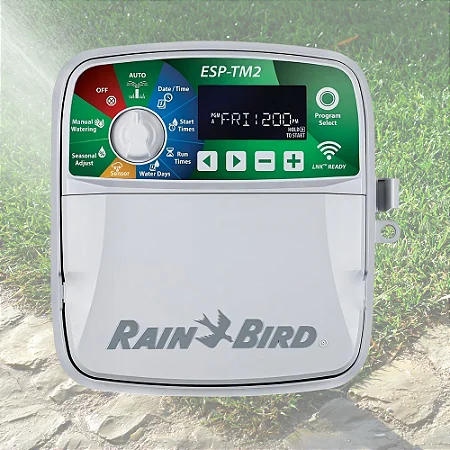 Controlador Esp-tm2 Rain Bird, 4 Estações Wi-fi Link Apt