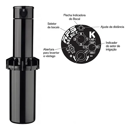 Rotor Aspersor Subterrâneo Pro Sport K-rain - 1 Unidade