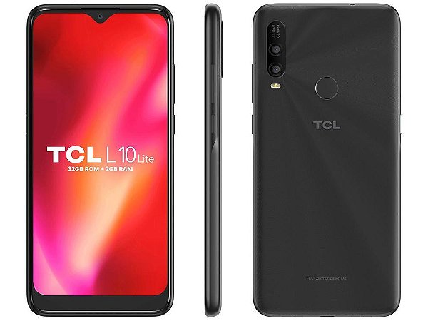 Smartphone TCL L10 Lite 32GB Cinza 4G Octa-Core