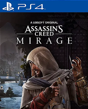 ASSASINS CREED MIRAGE PS4 MÍDIA DIGITAL