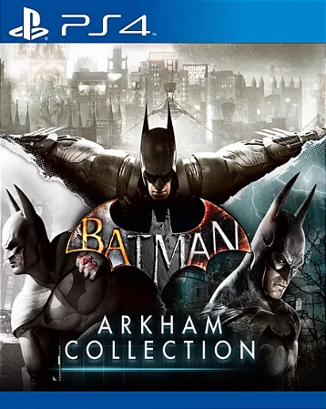 BATMAN: ARKHAM COLLECTION PS4 MÍDIA DIGITAL