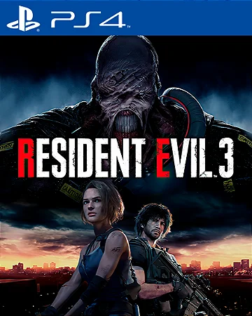 Resident Evil 3 Remake PS4 Mídia Digital