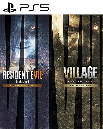 Resident Evil 7 Gold Edition & Village Gold Edition PS4 Mídia Digital
