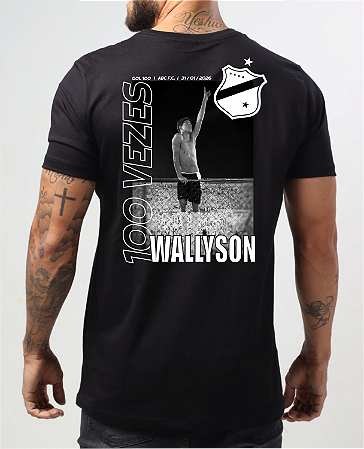 T-SHIRT 100 VEZES WALLYSON