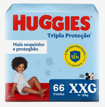 Fraldas Huggies Supreme Care