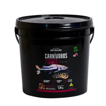 Carnívoros de Fundo 1,300kg Nutricon