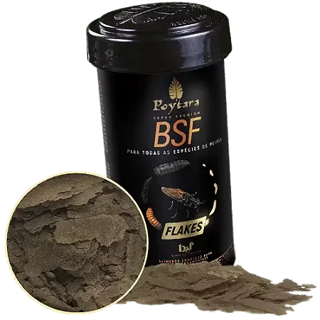 BSF Flakes Black Line 30g Poytara