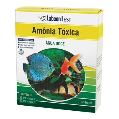 Teste de Amônia água doce Alcon