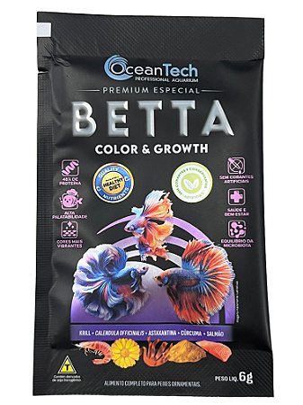 Sachê Betta Color 6g Oceantech