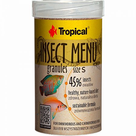 Insect Menu Granules S 54G Tropical