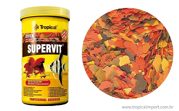 Supervit Flakes 200g Tropical