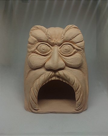 Toca Catártica - enfeite de cerâmica