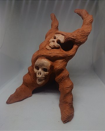 Árvore carnívora - enfeite de cerâmica