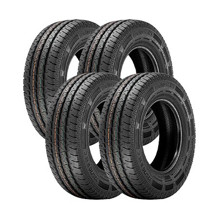 Jogo 4 Pneus Continental Aro 15 VanContact AP 205/70R15C 106/104R 8 Lonas