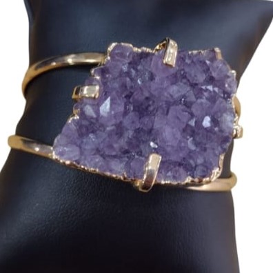 Bracelete Ametista Ajustável