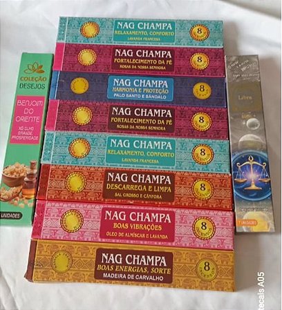 Incensos diversos - unidade