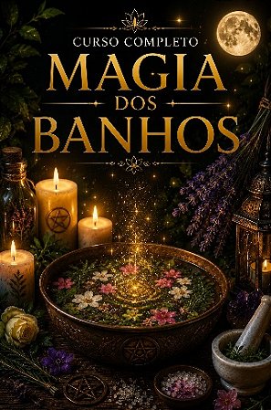 Curso Magia dos Banhos | Rituais de Limpeza, Proteção e Prosperidade