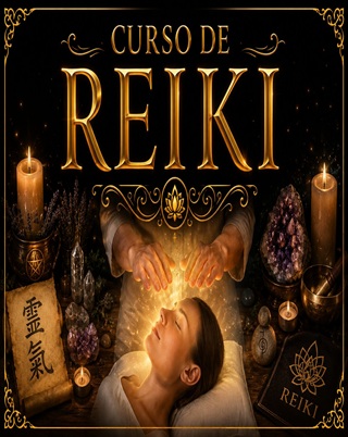 Curso Completo de Reiki Níveis 1, 2, 3 e Mestrado