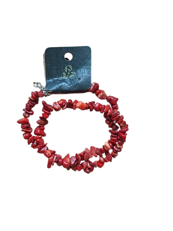 COLAR DE CORAL VERMELHO