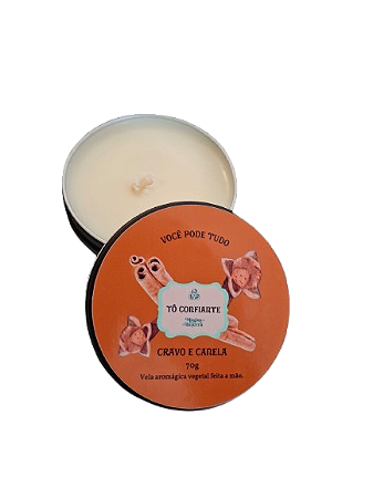 VELA AROMÁTICA - TÔ CONFIANTE