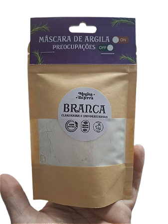 Argila Branca em Pó SkinCare Clareadora - 100g
