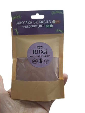Argila Roxa em Pó SkinCare Revitalizante- 100g