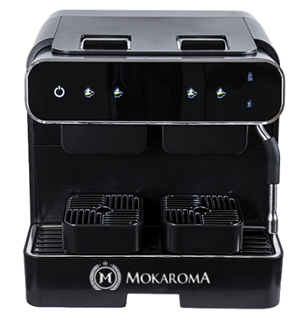 MÁQUINA DE CAFÉ ESPRESSO DUPLO PARA SACHÊ - AUTOMÁTICA COM PAINEL DIGITAL