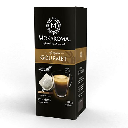 Café Expresso Mokaroma Gourmet - Box com 20 Sachês