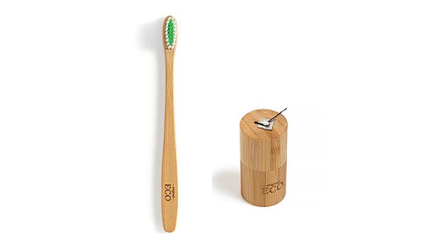 Kit Bambu Eco com Escova e Fio dental