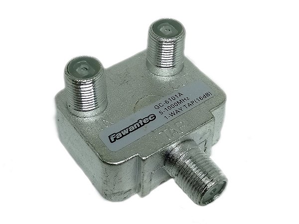 Tomada Blindada TAP 16 dB 5-1000mhz Fawantec