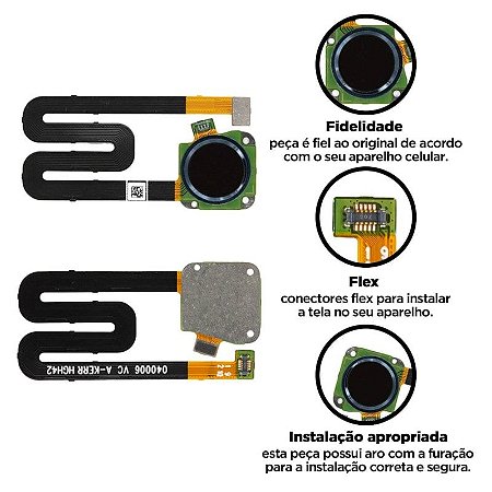 Biometria Motorola Moto G6 Play - E5 - E5 Plus