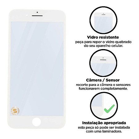 Vidro Iphone 8 Plus