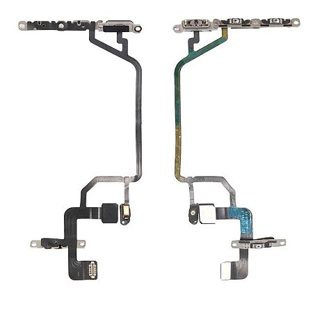 Flex Power Volume Flash E Botao Mute Apple Iphone Xr
