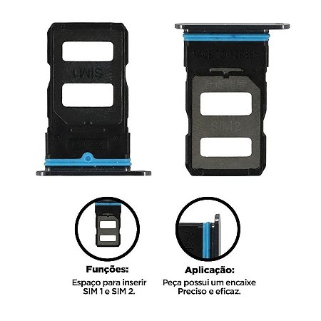 Gaveta De Chip Xiaomi Mi 10T - Mi 10T Pro