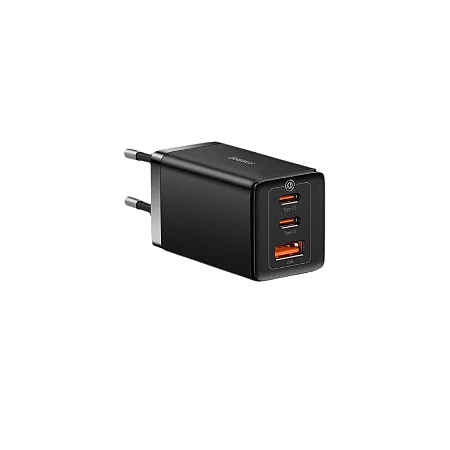 Fonte De Parede 2C + 1U Rapido Gan5 Pro 65W