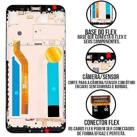 Frontal Asus Zenfone Max Pro M1