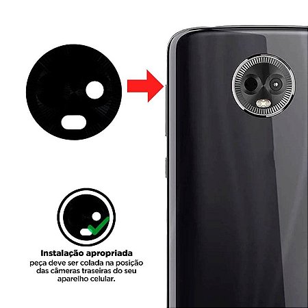 Lente Da Camera Motorola Moto E5 Plus