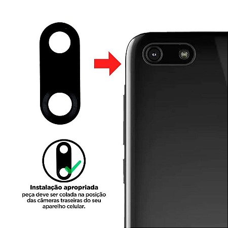 Lente Da Camera Motorola Moto E6 Play