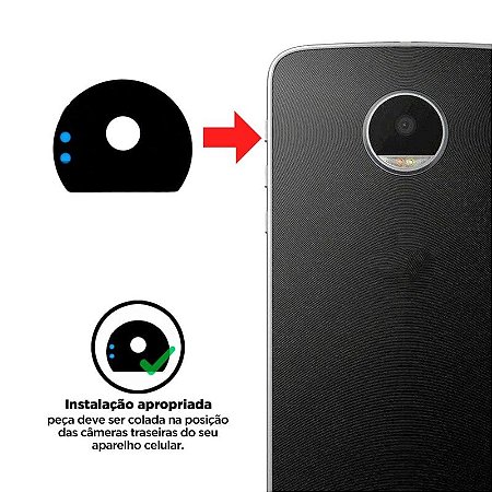 Lente Da Camera Motorola Moto Z Power - Z Play