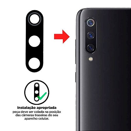 Lente Da Camera Xiaomi Mi 9
