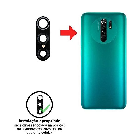 Lente Da Camera Xiaomi Redmi 9