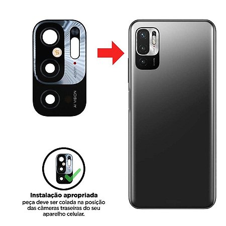 Lente Da Camera Xiaomi Redmi Note 10 5G