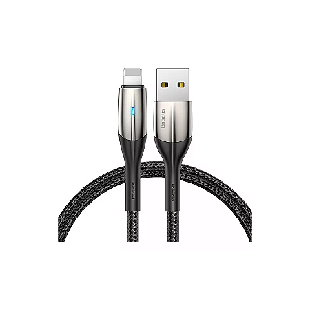 Pack 16 Cabo Usb + Lightning  Baseus Horizontal 1M 2.4A Baseu (Tzcalsp-A01)