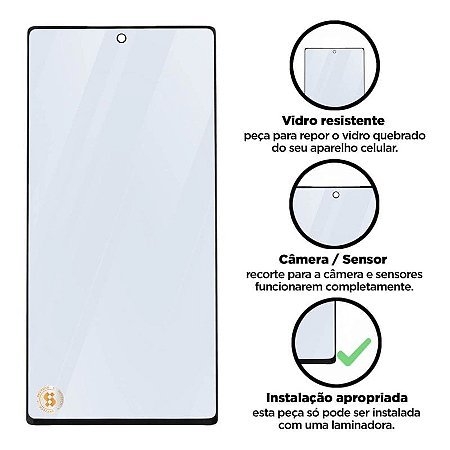 Vidro Samsung Galaxy Note 10 Plus