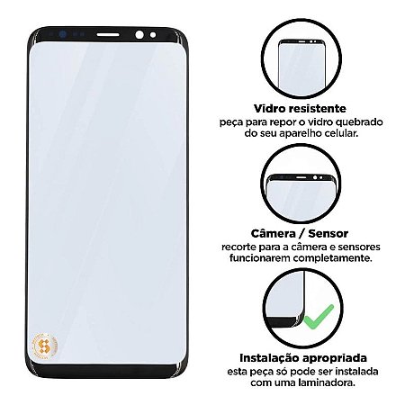 Vidro Samsung Galaxy S8